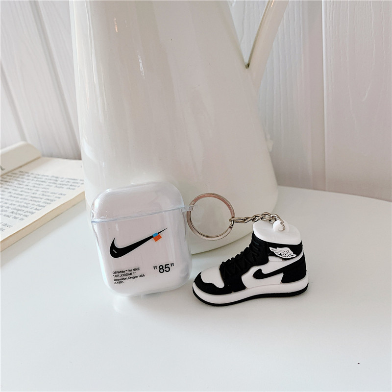 airpods pro1/2 ケース ナイキ エアーポッズケース nike airpods1/2 カバー カップル スポーツブランド チャーム付き airpods 3 ケース おしゃれ