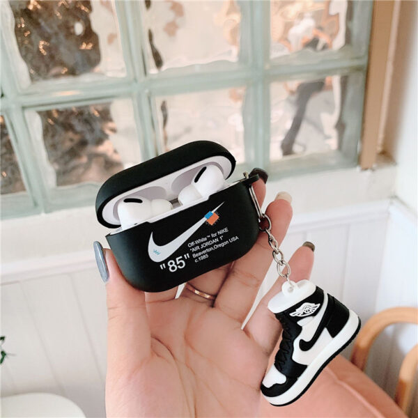 airpods pro1/2 ケース ナイキ エアーポッズケース nike airpods1/2 カバー カップル スポーツブランド チャーム付き airpods 3 ケース おしゃれ