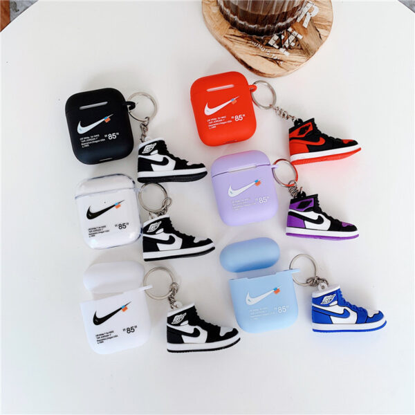 airpods pro1/2 ケース ナイキ エアーポッズケース nike airpods1/2 カバー カップル スポーツブランド チャーム付き airpods 3 ケース おしゃれ