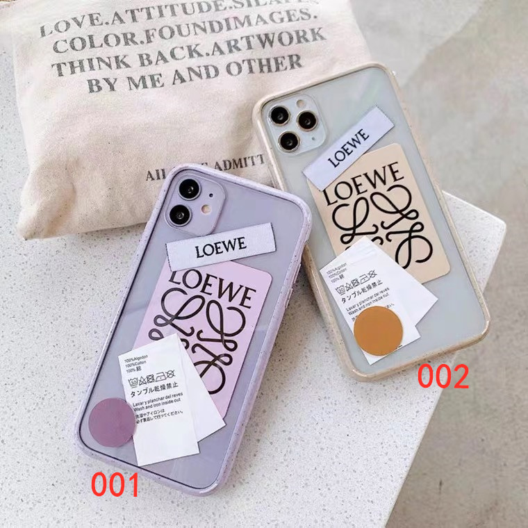 ロエベ Iphone13 13proケース 挟む Loewe Iphone12pro Max クリア ケース アレンジ アイフォン11pro Max 11proケース ステッカー 韓国 Iphonexs Max Xr 8plus 携帯ケース 人気 女子 Hanakocase