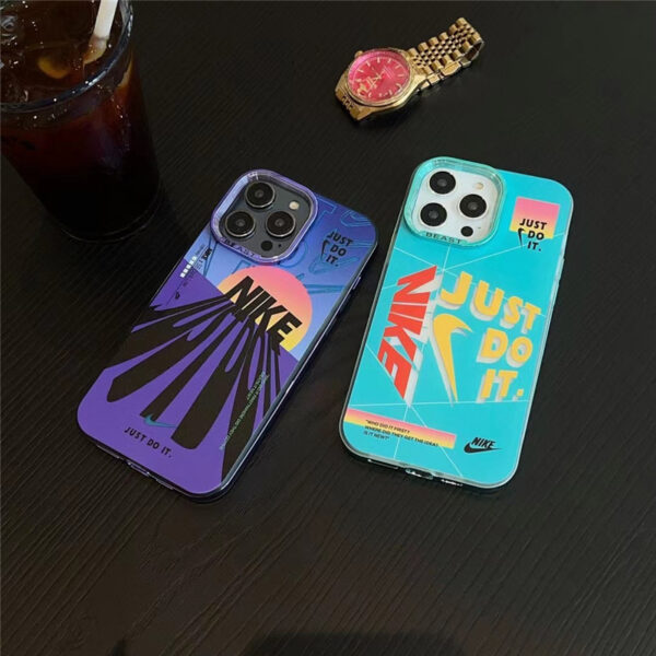 iphone15 ンケース ナイキ パロディ iphone15pro max/14pro ケース ペア シンプル NIKE スマホケース おしゃれ 高校生 アイフォン13promax/12pro 携帯ケース かっこいい 頑丈 - 画像 (2)