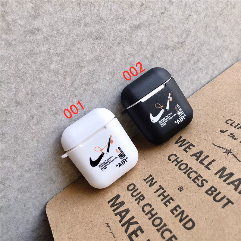 エアポッツプロ ケース ナイキ 人気 airpods1/2ケース ペア NIKE airpodspro ケース オシャレ イヤホン収納ケース tpuケース高校生 人気