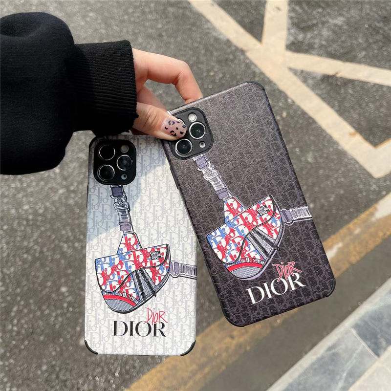 dior 風 iphone13pro/13mini ケース 新作 iphone12pro max/11proケース 海外セレブ 2021 アイフォン12mini/11pro カバー レディ ディオール 偽物 iphonexs max/xr/se2ケース お揃い