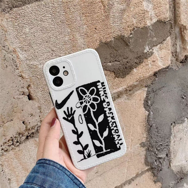 nike パロディ iPhone12/12pro maxケース 落書き 高校生 スマホケース iphone11 ナイキ アイフォン11pro/xs/xr 携帯カバー 可愛い インスタ風 iphone7/8plusケース おしゃれ 海外