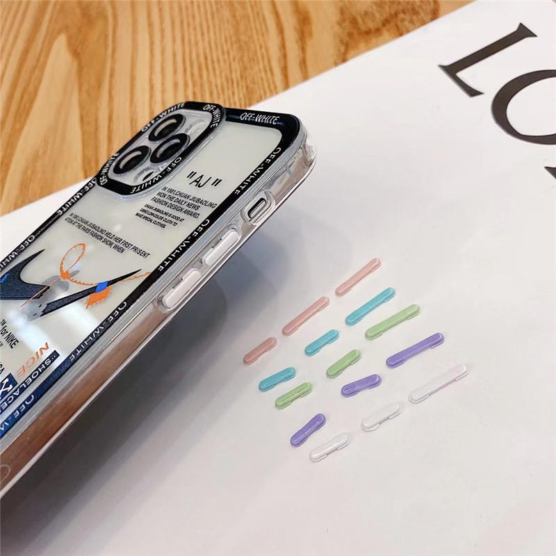 iphone13/13プロ ケース ナイキ オフホワイト 透明 iphone12pro max/12pro クリアケース ペア アイフォン11 スマホカバー シンプル 軽い