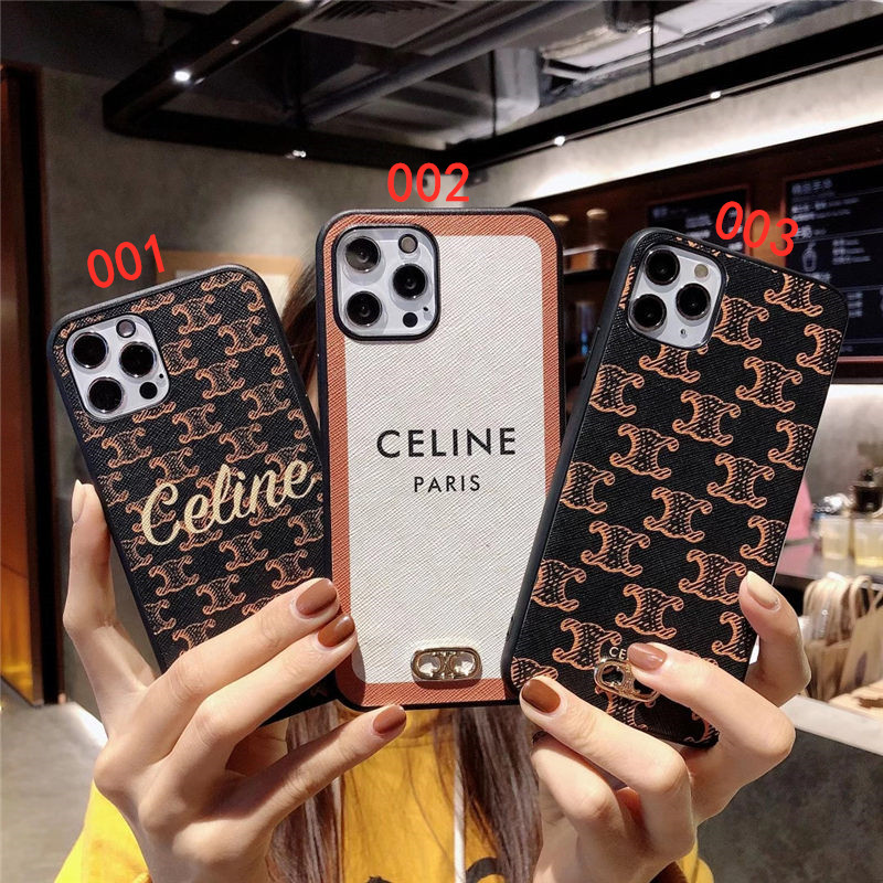 セリーヌ iphone15/15pro 携帯ケース ブランド メンズ celine アイフォン14pro max/13/12 ケース お揃い シンプル iphone14pro ケース ビジネス