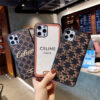 セリーヌ iphone15/15pro 携帯ケース ブランド メンズ celine アイフォン14pro max/13/12 ケース お揃い シンプル iphone14pro ケース ビジネス