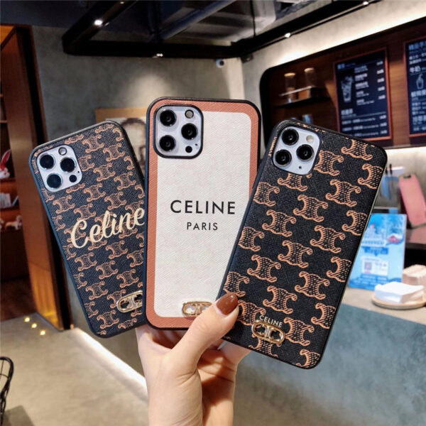 セリーヌ iphone15/15pro 携帯ケース ブランド メンズ celine アイフォン14pro max/13/12 ケース お揃い シンプル iphone14pro ケース ビジネス