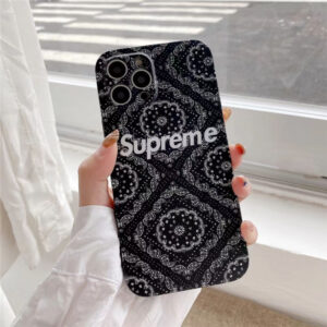 シュプリーム 携帯 ケース iphone12 花柄 SUPREME iphone12proケース レトロ アイフォン11pro max/11/xs max 携帯カバー お揃い ブランド iphonese 第二世代 ケース 頑丈 かわいい