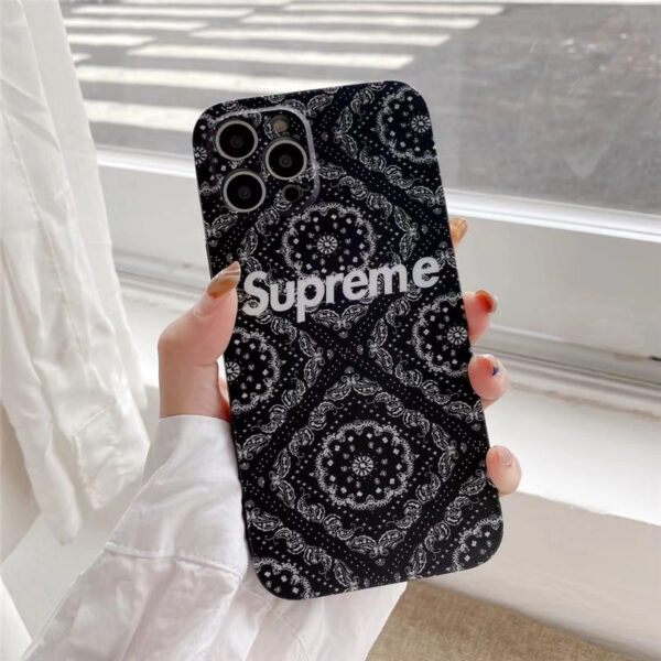 シュプリーム 携帯 ケース iphone12 花柄 SUPREME iphone12proケース レトロ アイフォン11pro max/11/xs max 携帯カバー お揃い ブランド iphonese 第二世代 ケース 頑丈 かわいい
