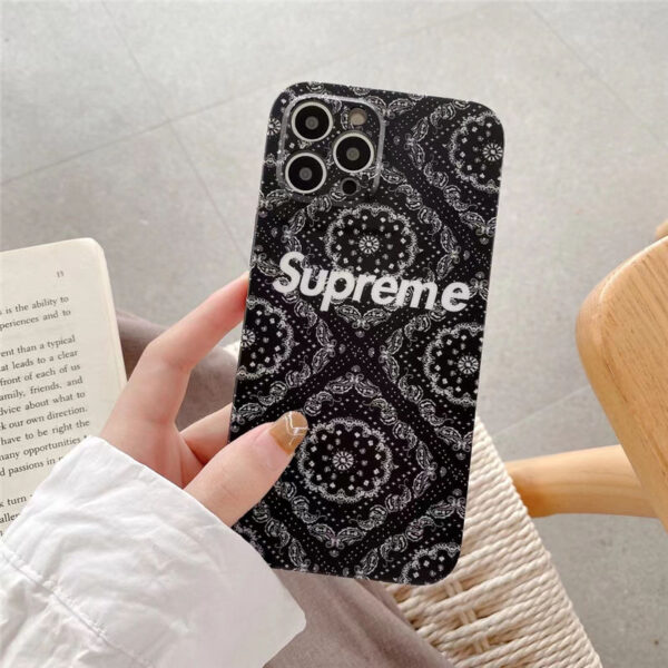 シュプリーム 携帯 ケース iphone12 花柄 SUPREME iphone12proケース レトロ アイフォン11pro max/11/xs max 携帯カバー お揃い ブランド iphonese 第二世代 ケース 頑丈 かわいい