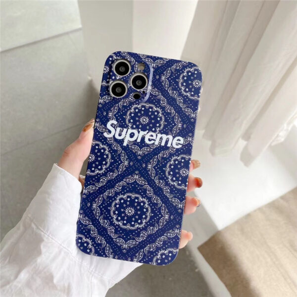 シュプリーム 携帯 ケース iphone12 花柄 SUPREME iphone12proケース レトロ アイフォン11pro max/11/xs max 携帯カバー お揃い ブランド iphonese 第二世代 ケース 頑丈 かわいい