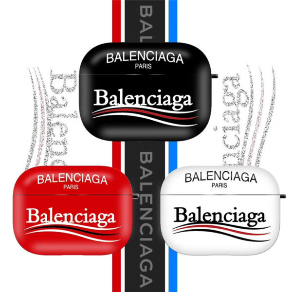 balenciaga ロゴ airpodsケース カップル バレンシアガ エアーポッズ1/2 保護ケース ブランド メンズ airpods pro ケース おしゃれ 人気 エアポッド プロ ケース