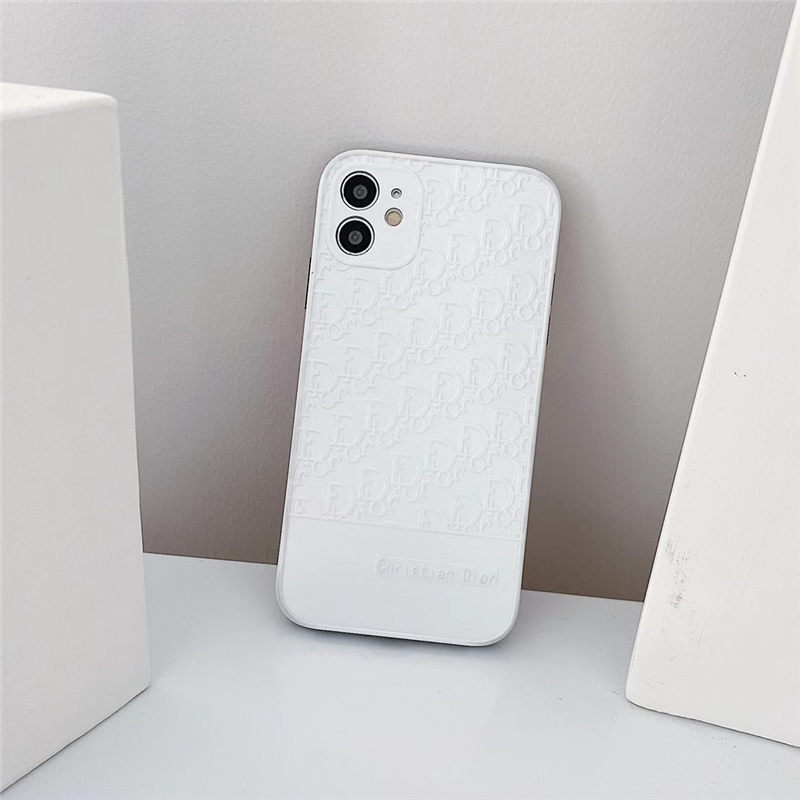 dior 風 iphone12pro max/11pro ケース 浮き彫り加工 ディオール コピー iphone12pro/xs/xr ケース ゴールド 紫 かわいい 携帯カバー iphone11/se2 お 揃い シンプル