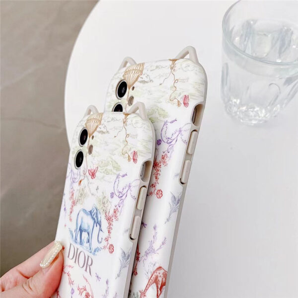 ディオール iphoneケース12pro 象柄 dior iphone12/11pro maxケース 猫耳 アイフェイス iphonex/xs max ケース おすすめ 女性 アイフォン ソフトカバーxr 安い 可愛い