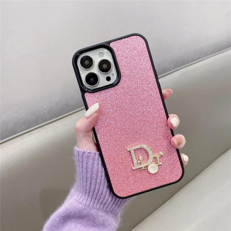 キラキラ iphone15/14pro ケース dior iphone13proケース パロディ ディオール