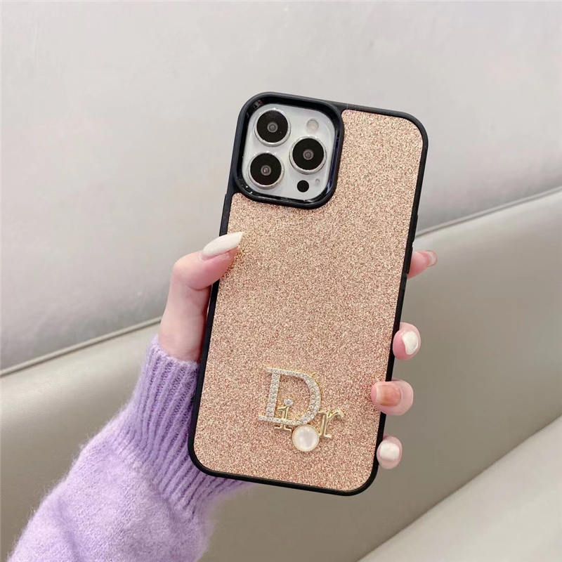 キラキラ iphone15/14pro ケース dior iphone13proケース パロディ ディオール