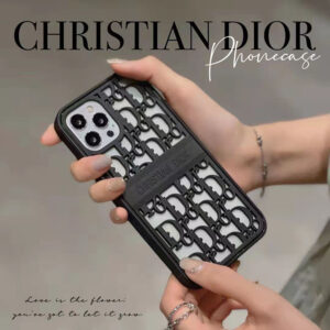 dior スマホケース iphone15/15pro おしゃれ ディオール iphone14/14pro/14promaxケース お揃い 中空デザイン iphone13/12 ケース 大人 可愛い 通気性抜群