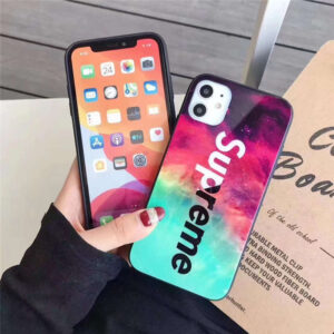 supreme iphone14/14pro max/13 ガラスケース iphone13pro max 人気 高校生 アイフォン12/12プロケース シュプリーム iphone11/xs max 携帯カバー かっこいい アイホンカバーxs/se2