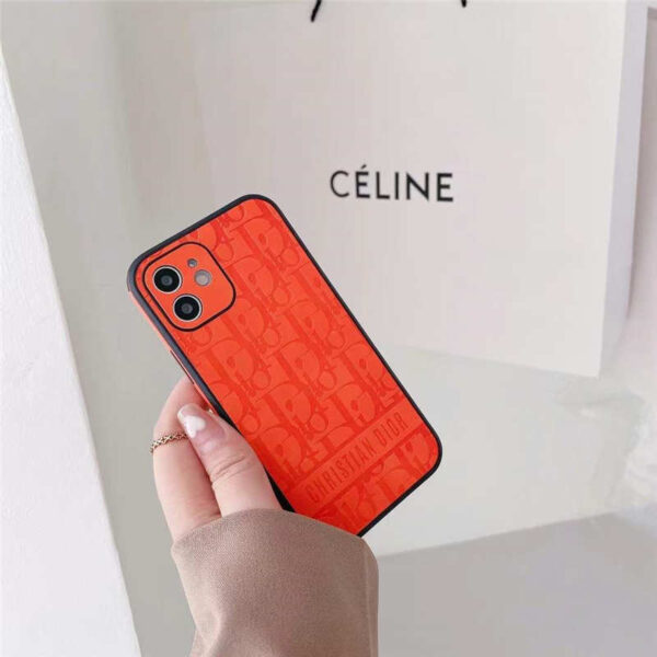 dior オブリーク iphone12pro/11pro ケース レトロ ディオール スマホケース iphone12 グリーン オレンジ かわいい iphnoe11/xs max カバー ペア アイフォンケースxr/se2 海外