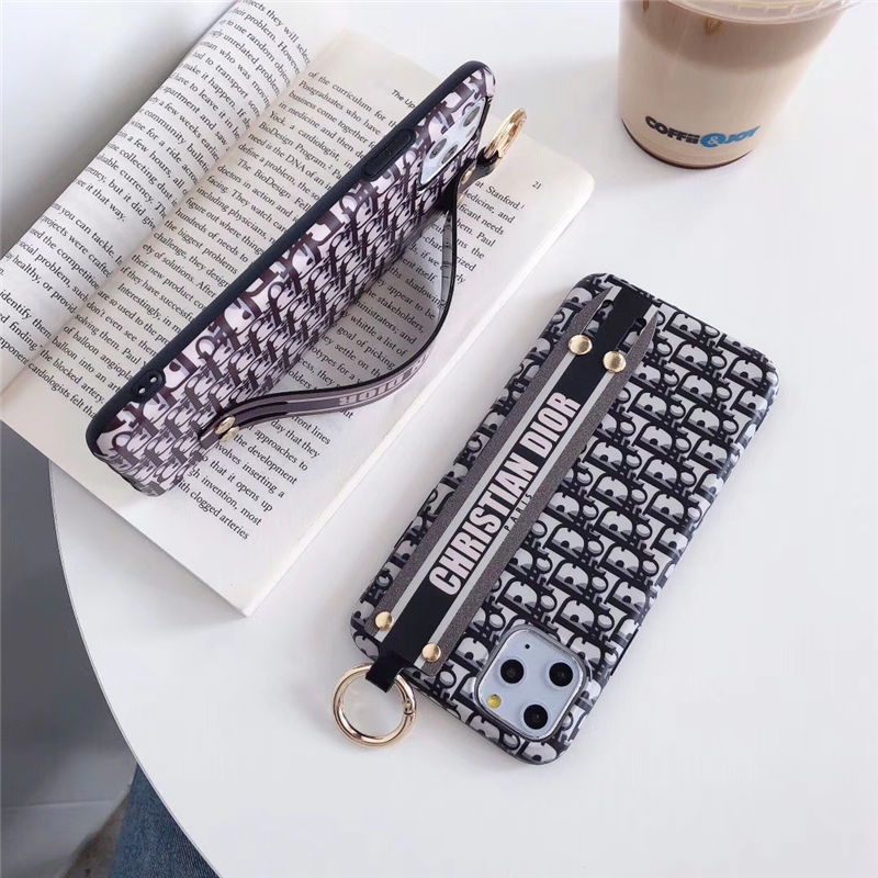 dior スマホケース ベルト 付き iphone13proケース お揃い