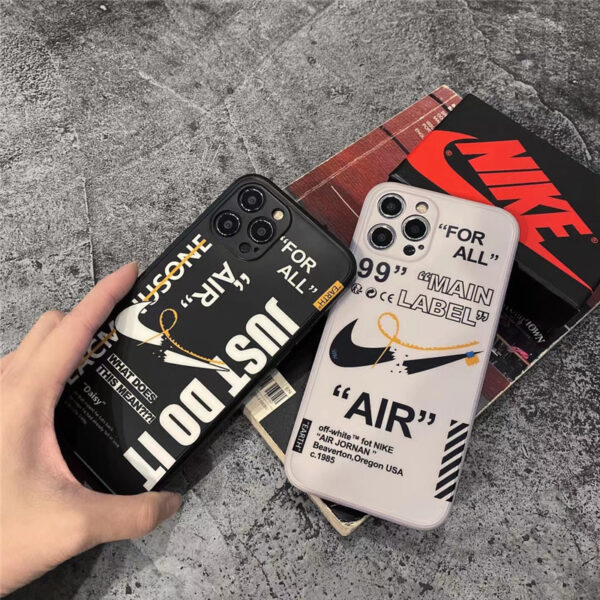 高校生 男子 スマホケース iphone13/13pro かっこいい Nike アイフォン12pro max/12ミニカバー ナイキ オフホワイト iphone11/xs/xr 携帯ケース ペアルック