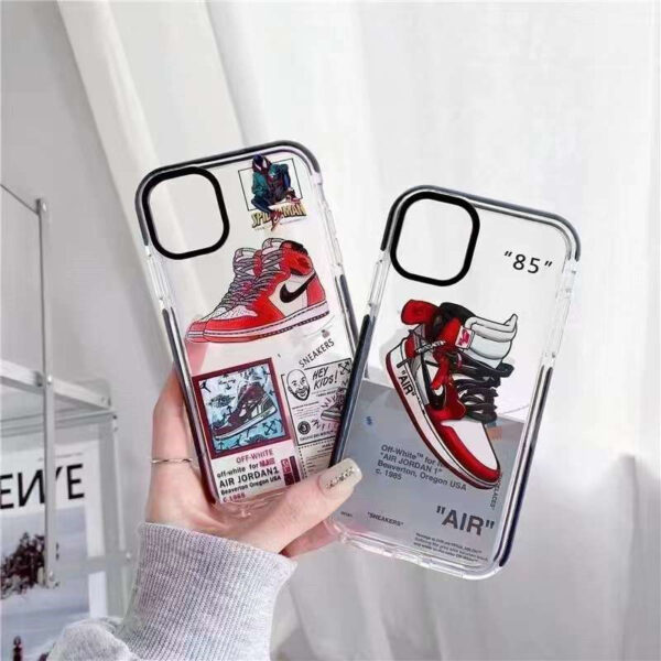 ナイキ iphone13 クリアケース おすすめ iphone12pro max/12ケース かっこいい ペア nike スマホケース11pro 海外 iphonex/xs max 透明カバー スニーカー柄