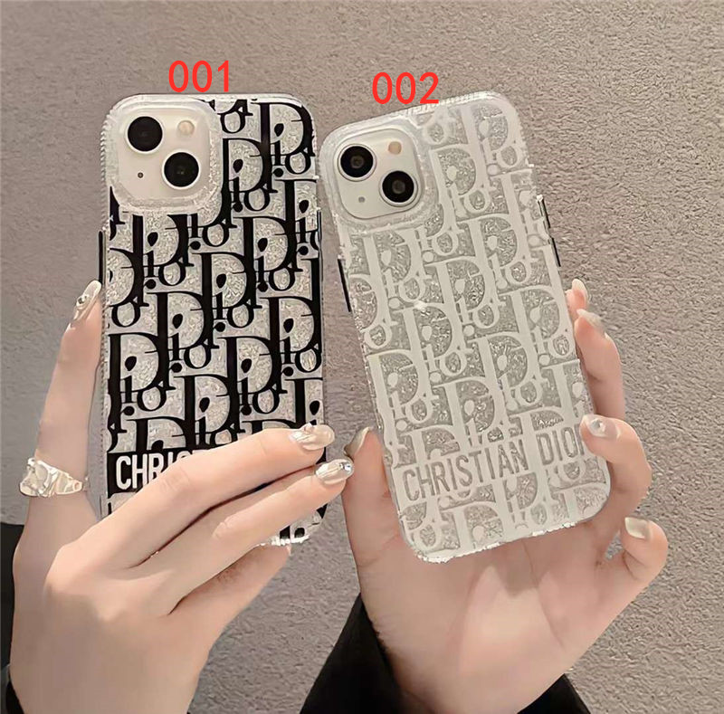 dior iphone15/15promax ケース オシャレ iphone14pro max 携帯 ケース キラキラ シート付き アイフォン14/13pro ソフトカバー 人気 女子