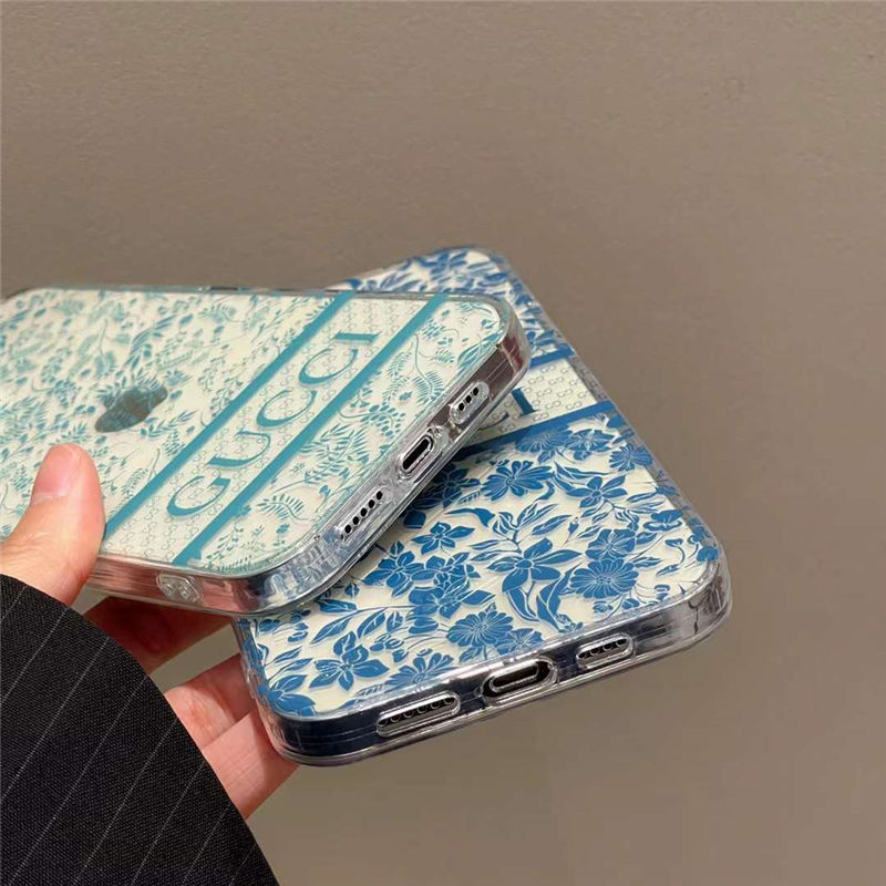 iphone15pro/15ケース グッチ 花柄 iphone14pro ケース 透明  