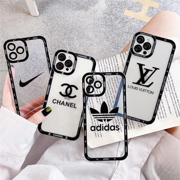 ナイキ iphone13 iphone12pro スマホケース 透明 韓国 adisds iphone12/11pro maxケース ペア シンプル LV アイフォンカバーxs/xr シャネルパロディ