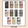 セリーヌ スマホケース iphone15 大人っぽい iphone15pro/14pro ケース ペア 韓国 celine アイフォン13 カバー 可愛い iphone12promax ケース おすすめ