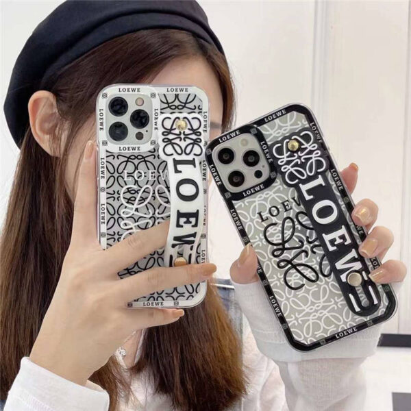 ロエベ スマホケース iphone13pro ベルト 付き loewe iphone12/12pro マックスケース インスタ風 アイフォン11/x/10sカバー可愛い 韓国 女子