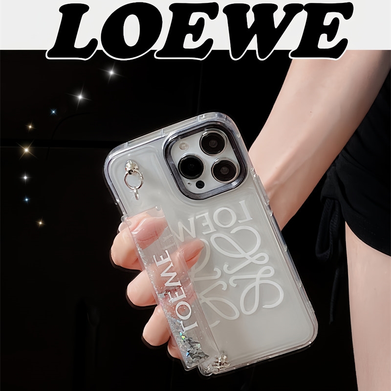 loewe iphone15 15pro スマホケース 韓国 透明 iphone14pro max ケース