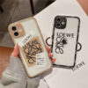 loewe iphone13 13pro スマホケース 韓国 透明 ロエベ iphone12pro max 携帯ケース カップル アイフォン11/11pro クリアカバー 女子 高生 iphoneSE2/x/xr 保護ケース