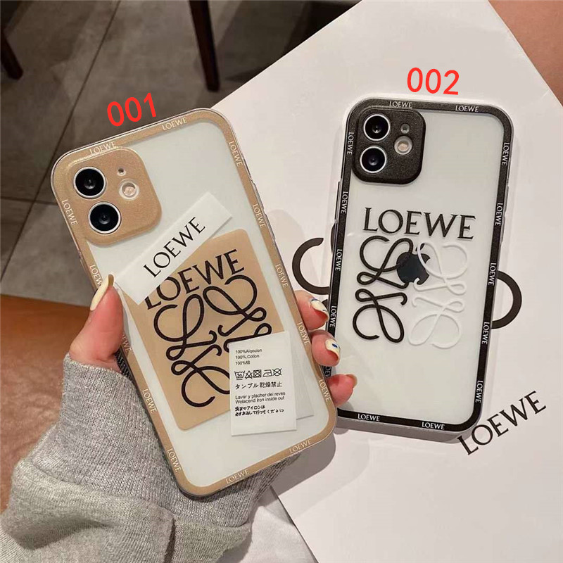 loewe iphone13 13pro スマホケース 韓国 透明 ロエベ iphone12pro max 携帯ケース カップル アイフォン11/11pro クリアカバー 女子 高生 iphoneSE2/x/xr 保護ケース
