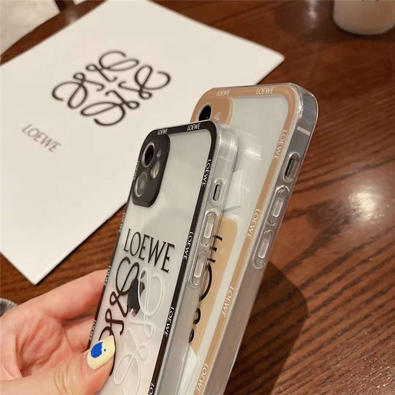 loewe iphone13 13pro スマホケース 韓国 透明 ロエベ iphone12pro max 携帯ケース カップル アイフォン11/11pro クリアカバー 女子 高生 iphoneSE2/x/xr 保護ケース