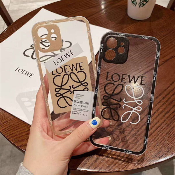 loewe iphone13 13pro スマホケース 韓国 透明 ロエベ iphone12pro max 携帯ケース カップル アイフォン11/11pro クリアカバー 女子 高生 iphoneSE2/x/xr 保護ケース