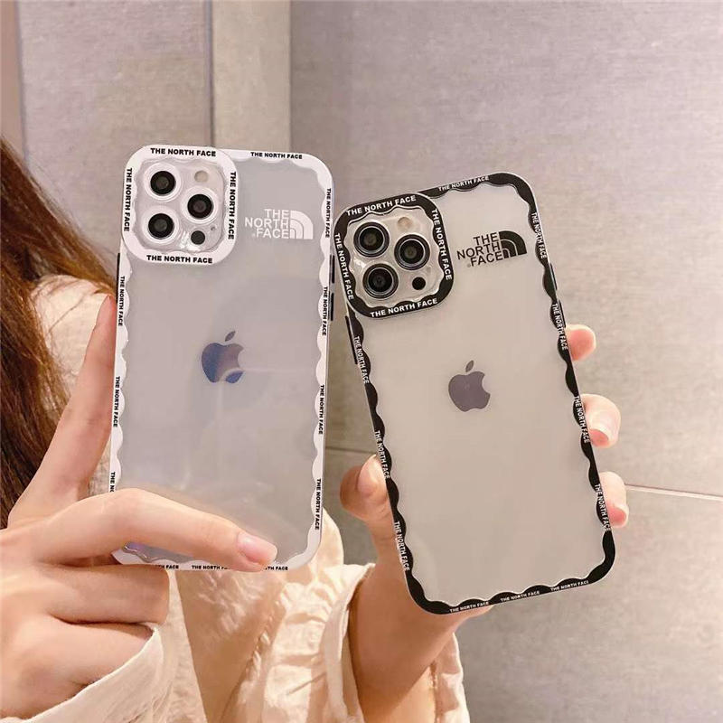 iphone13 透明ケース おすすめ North Faceロゴ iphone13pro/12pro max ケース ノースフェイス アイフォン11/11pro カバー クリア オシャレ iphone12/x/xr 携帯ケース シンプル