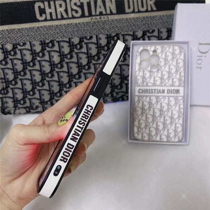 iphone15pro max スマホケース 刺繍風 dior アイフォン14/13pro ケース 大人 可愛い シンプル iphone12pro max レザー携帯ケース 上品 衝撃に強い iphone11 カバー