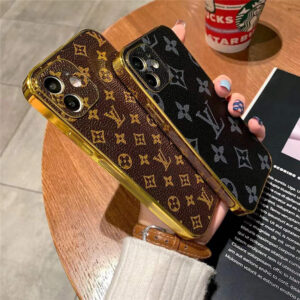 iphone15 ケース おしゃれ メンズ ヴィトン風 iphone14/14pro ケース メッキ iphone13 ケース 耐 衝撃 最強 vuitton iphone12pro カバー 華やか アイフォン11pro max レザーケース おすすめ