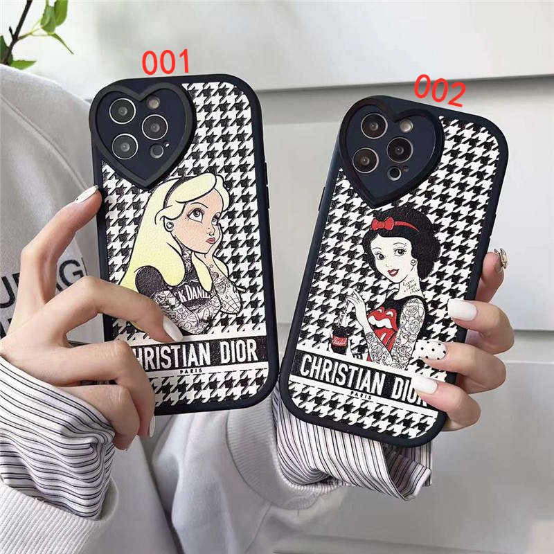 dior風 iphone13/13pro ケース プリンセス ハート型 iphone11 ケース かわいい 韓国 ディオール アイフォン12/12pro max ケース レンズ保護 iphonex/xr カバー 人気 女子