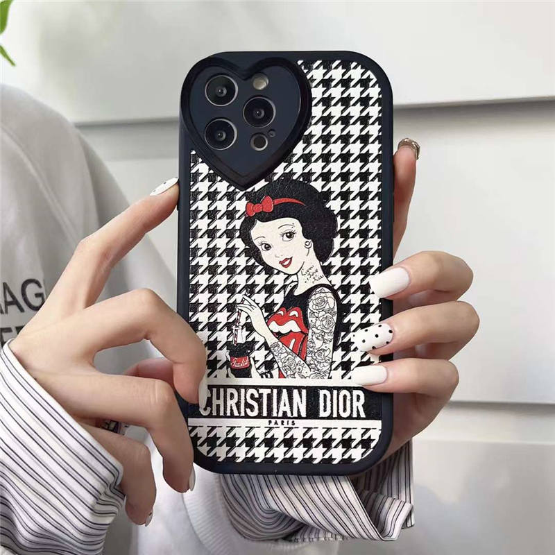 dior風 iphone13/13pro ケース プリンセス ハート型 iphone11 ケース かわいい 韓国 ディオール アイフォン12/12pro max ケース レンズ保護 iphonex/xr カバー 人気 女子