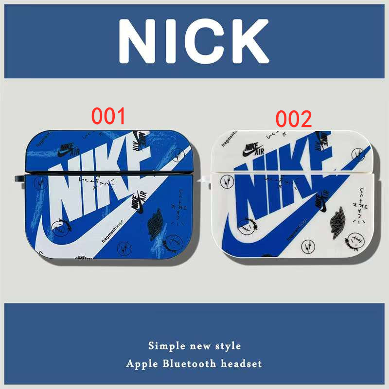 airpods第3世代 エアーポッズ3 ケース ナイキx藤原ヒロシ airpods TPUケース 耐 衝撃 nike風 イヤホンケース エアー ポッズ プロ 充電 カラビナ付き
