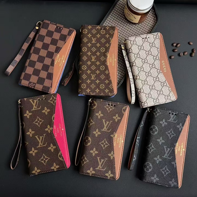 Louis Vuitton ケース　値下げ不可！ すぐ届く 国内配送 ルイヴィトン iPhone15 PROケース 手帳 (Louis