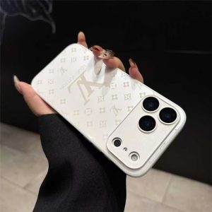 iphone17/17pro/16pro/16promax ケース ルイ ヴィトン モノグラム iphone15/15pro maxケース カメラ保護 ガラス iphone14pro/13 ケース おしゃれ vuitton風 iphone14promax/12pro ケース ペア ブランド