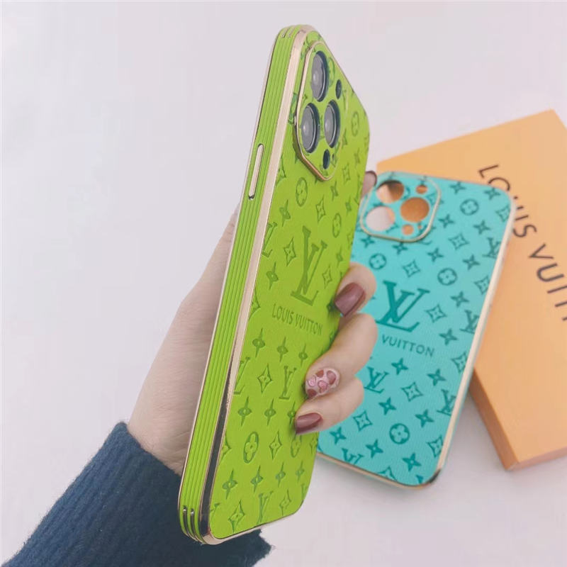 ルイ ヴィトン モノグラム iphone13/13pro maxケース メタリック オシャレ iphone12pro/12/11 ケース カメラ保護 vuitton風 iphonexs/xs max ケース 型押し 革
