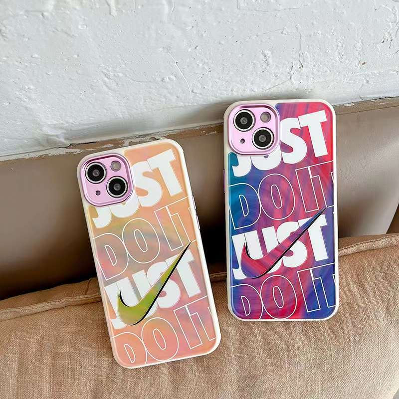 airpods proケース ナイキ airpods1/2/3 保護ケース カラフル JUST DO IT アイフォン13/12 ケース 耐 衝撃 おしゃれ iphone11pro/xs/10r 携帯 カメラ カバー