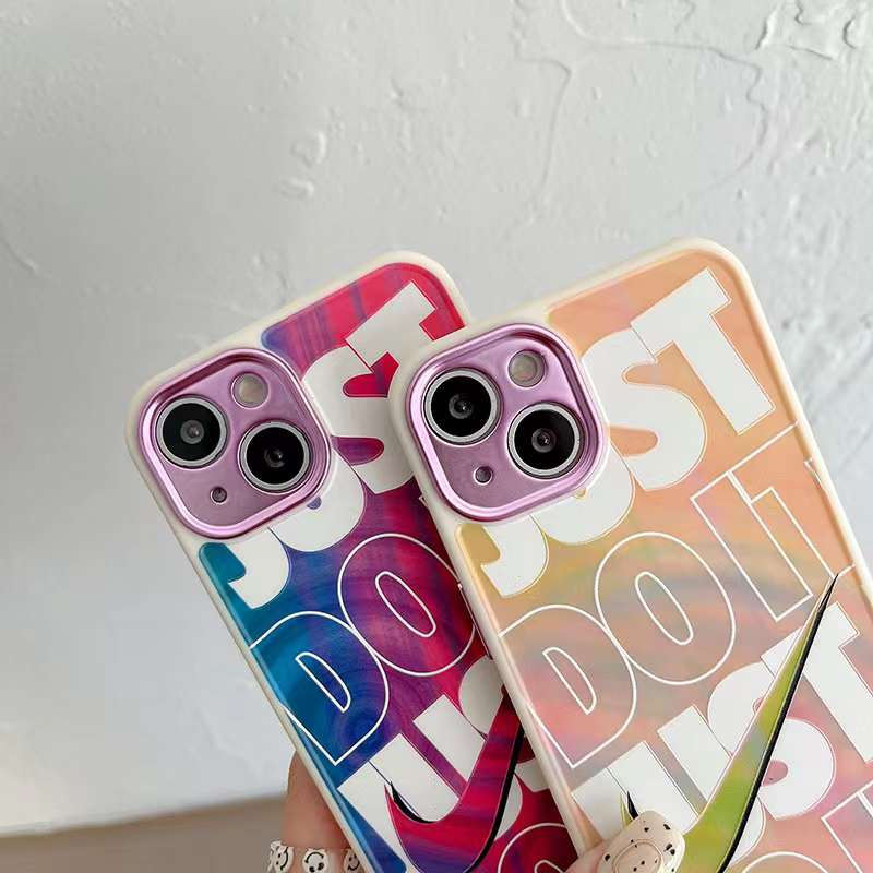 airpods proケース ナイキ airpods1/2/3 保護ケース カラフル JUST DO IT アイフォン13/12 ケース 耐 衝撃 おしゃれ iphone11pro/xs/10r 携帯 カメラ カバー