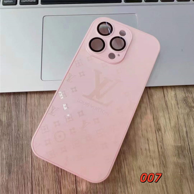 iphone17/17pro/16pro/16promax ケース ルイ ヴィトン モノグラム iphone15/15pro maxケース カメラ保護 ガラス iphone14pro/13 ケース おしゃれ vuitton風 iphone14promax/12pro ケース ペア ブランド