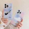 ナイキ風 iphone13 12 ケース かっこいい nike iphone13プロ iphone12pro max ケース シンプル おしゃれ アイフォンケース xs/xr ペア 頑丈 iphone11 カバー